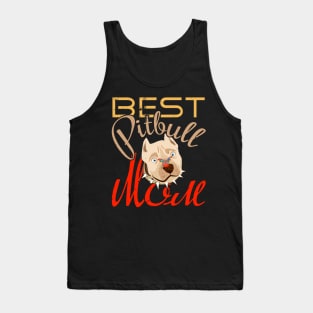 Best Pitbull Mom Womens Pitbull Gift Tank Top